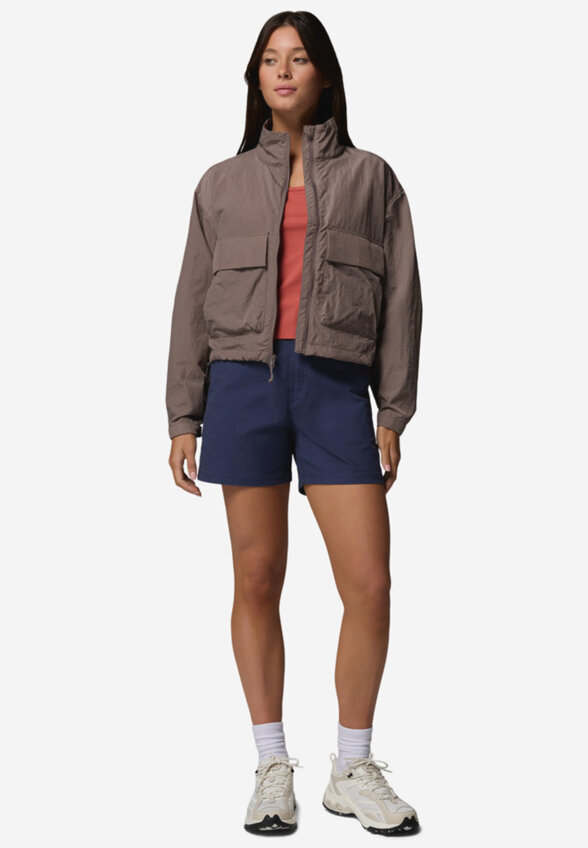 Ветровка женская Columbia Paracutie Cropped Cargo Windbreaker, Коричневый