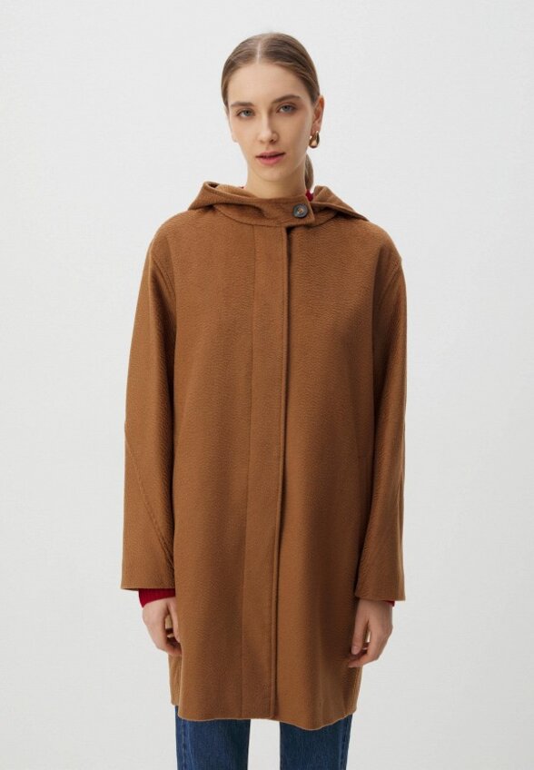 Пальто однобортное Maison David