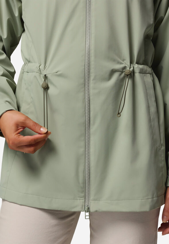 Ветровка женская Columbia Blossom Park Rain Jacket, Зеленый