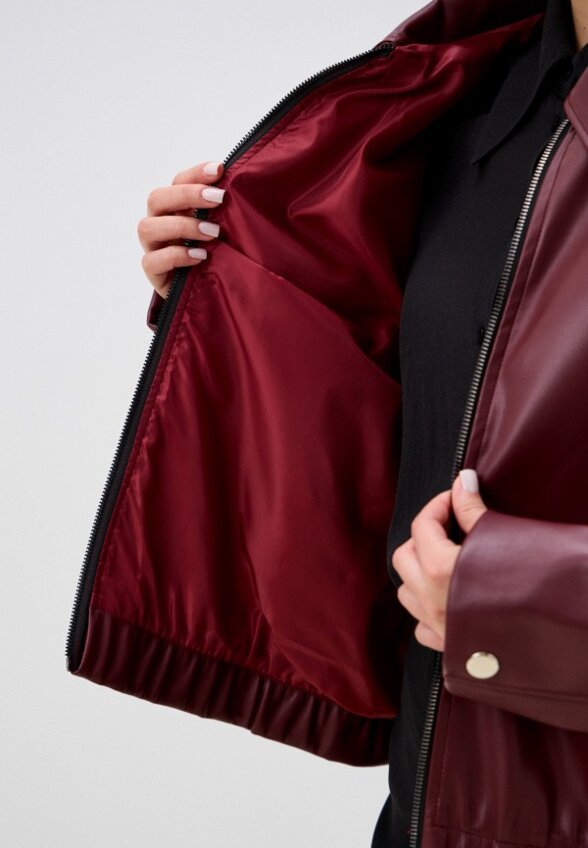 Куртка кожаная Luigin