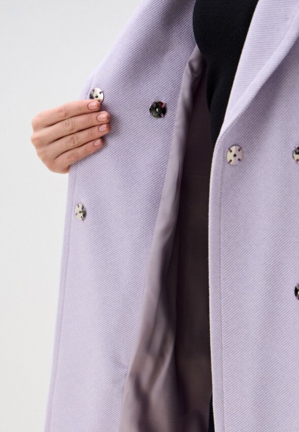 Пальто однобортное Снежная Королева