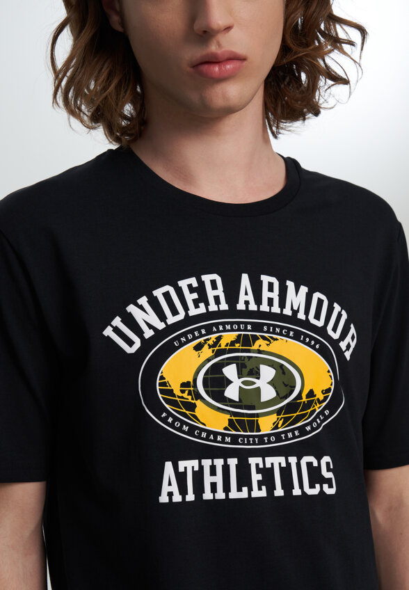 Футболка мужская Under Armour Globe, Черный