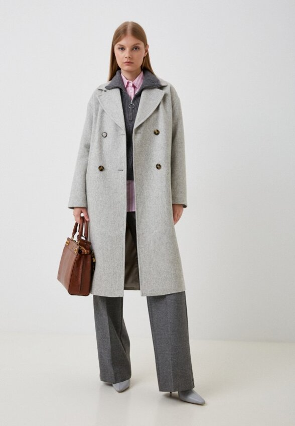 Пальто двубортное Belucci