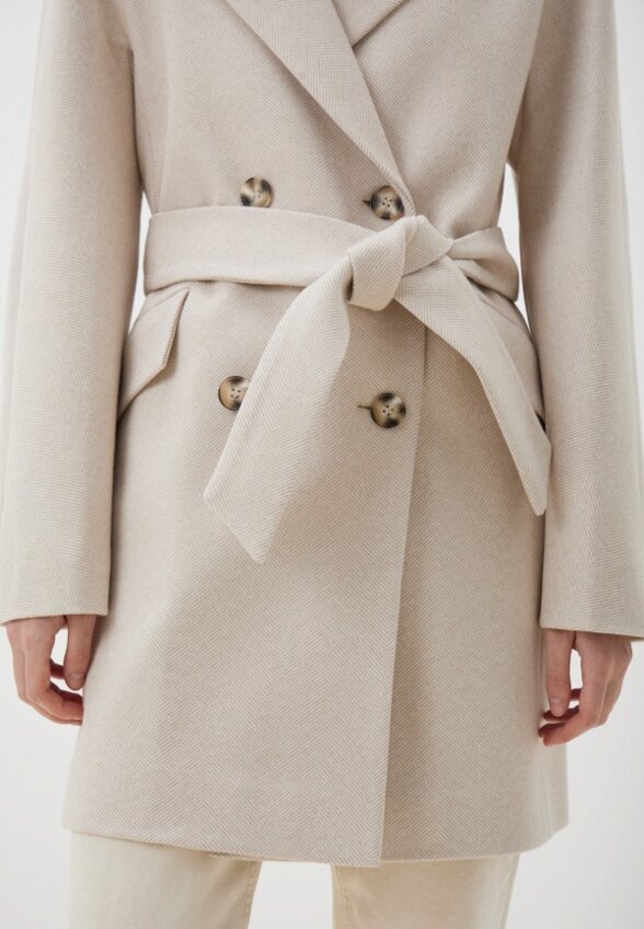 Пальто двубортное Снежная Королева