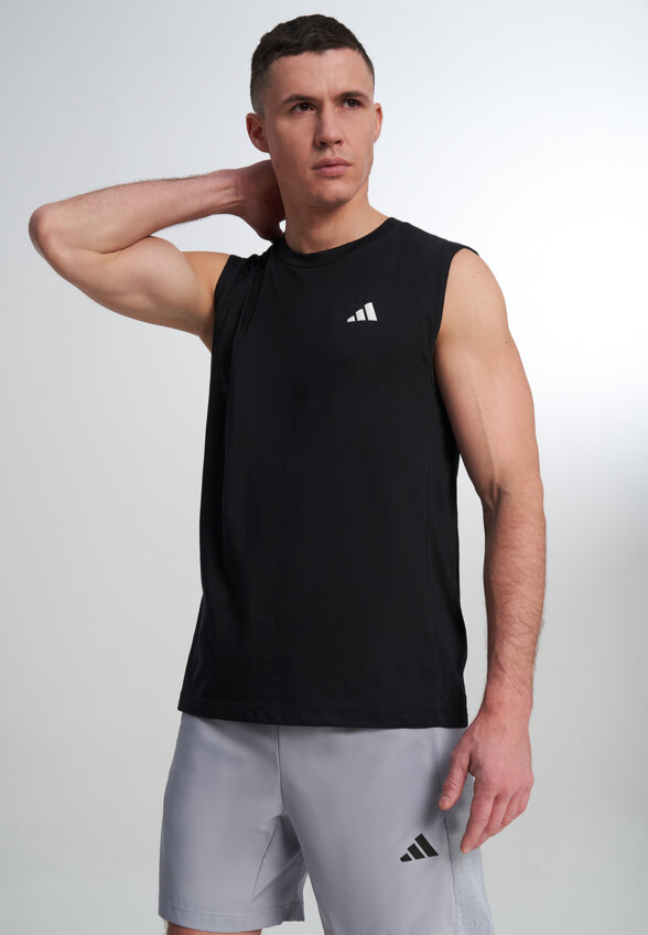 Майка мужская adidas Workout Essentials Feelready, Черный