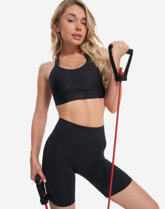 Спортивный топ бра Under Armour Infinity Strappy, Черный женщинам