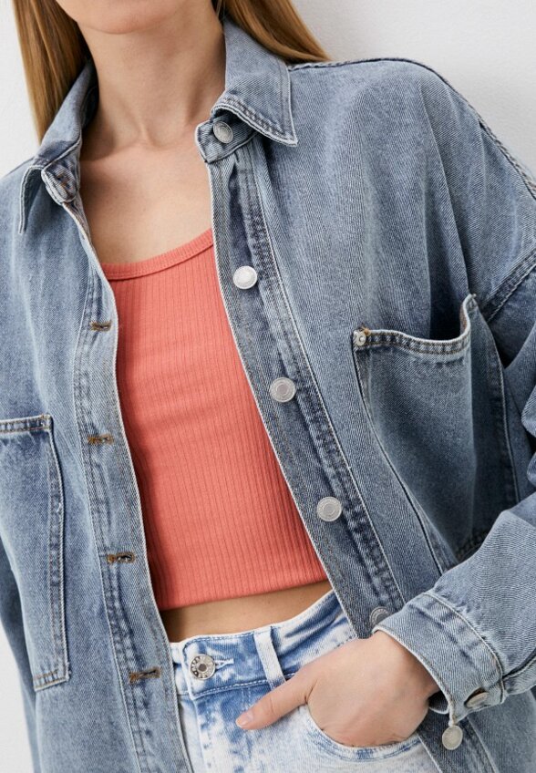 Рубашка джинсовая Olya Stoforandova