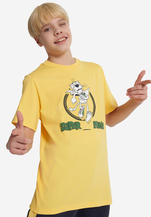 Футболка для мальчиков PUMA Super Graphic, Желтый