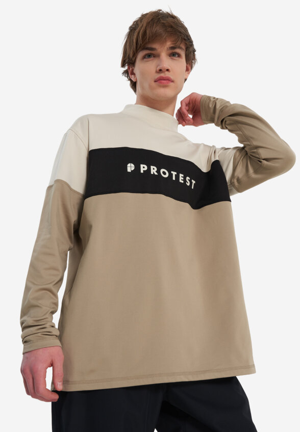 Свитшот мужской Protest Levin, Бежевый