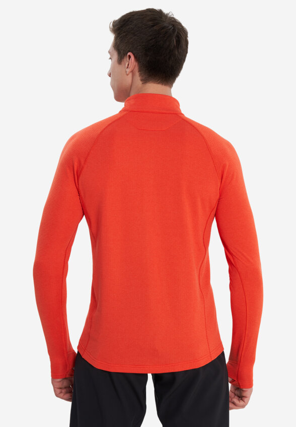 Толстовка мужская Mountain Hardwear Crater Lake Heavyweight Half Zip, Оранжевый