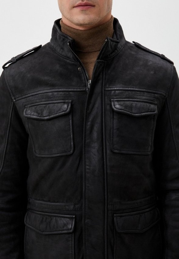 Куртка кожаная Jorg Weber