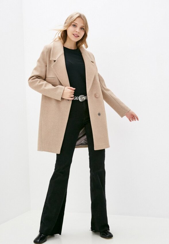 Пальто однобортное Ovelli