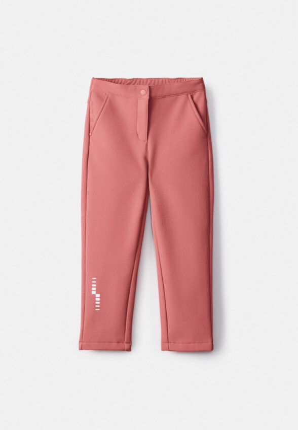 Непромокаемые брюки из Softshell на флисе для девочек