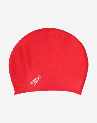 Шапочка для плавания Speedo Bubble Active, Красный женщинам