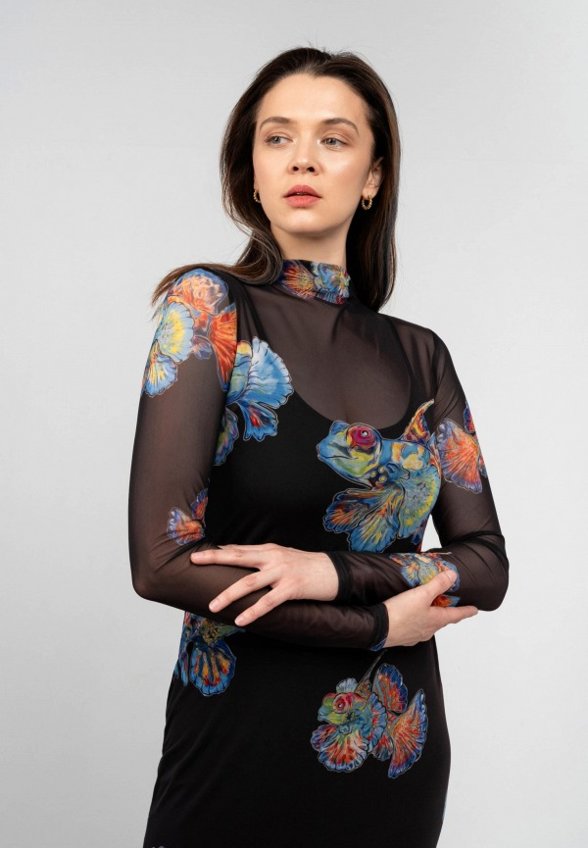 Платье и комбинация Redkoe