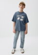 Рваные джинсы Relaxed fit для мальчиков1  - превью