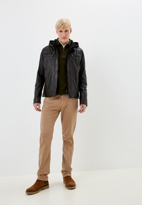 Куртка кожаная Jorg Weber