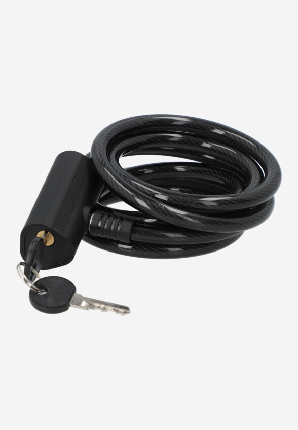 Замок велосипедный с ключами Cyclotech CLK-5, Черный