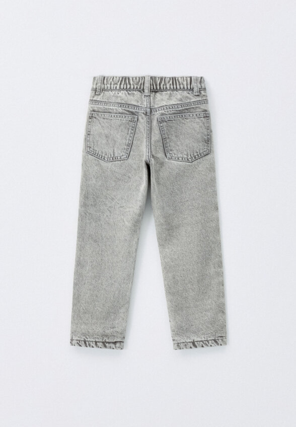 Утепленные джинсы Mom fit для девочек