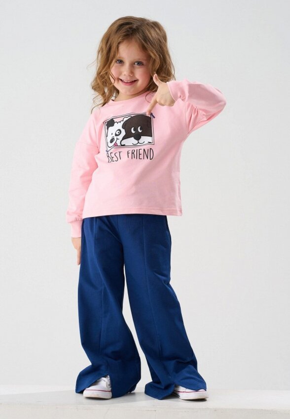 Лонгслив и брюки КотМарКот