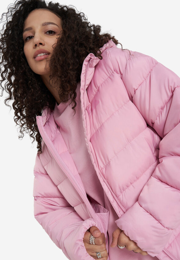 Пуховик женский FILA Essential, Розовый