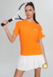 Футболка женская Adidas Club, Оранжевый1  - превью