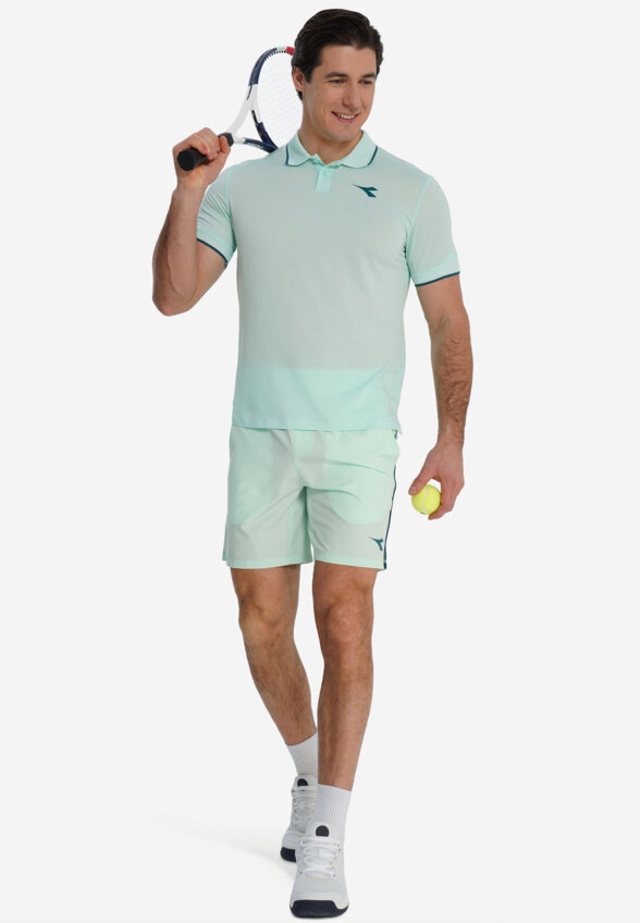 Поло мужское Diadora, Зеленый