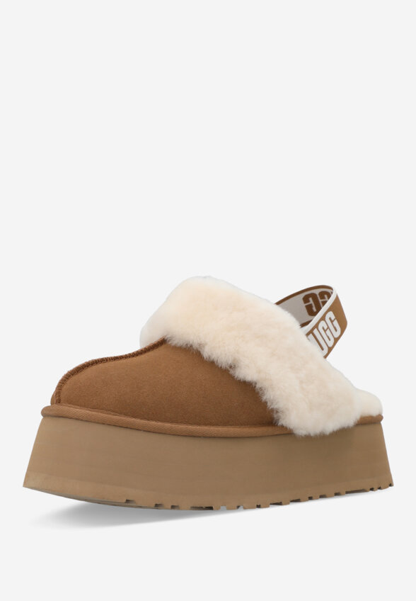 Сабо утепленные женские UGG Funkette, Коричневый