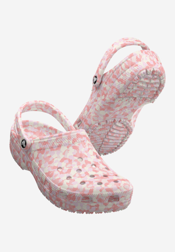 Сабо женские Crocs Classic Confetti, Розовый
