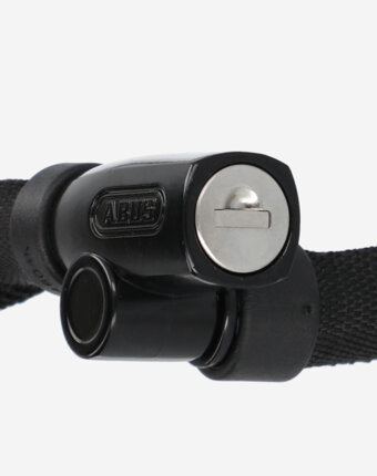 Замок велосипедный с ключами Abus 4804 K/110 BK Steel-O-Chain, Черный женщинам
