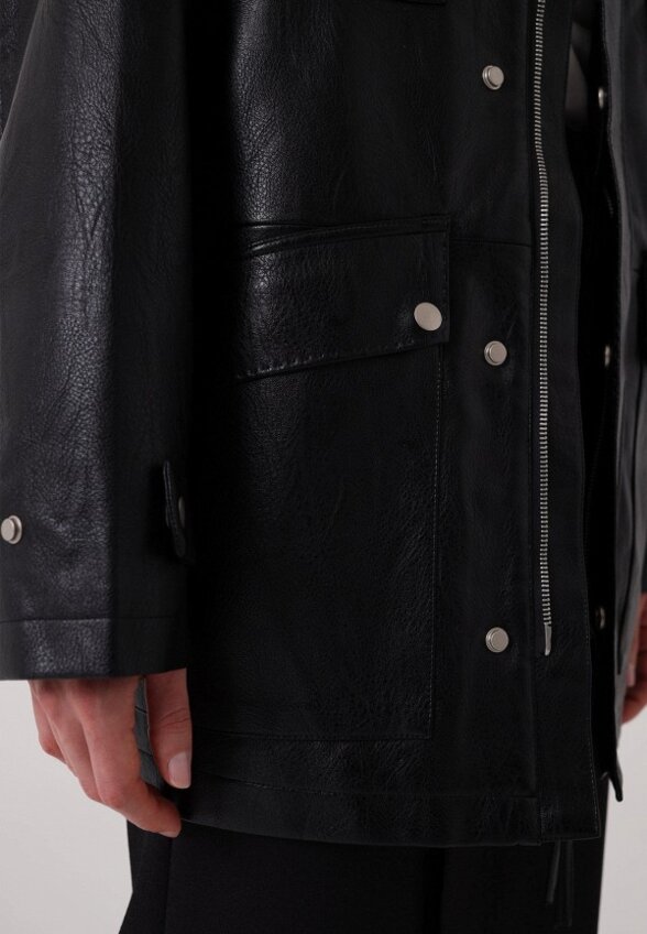 Куртка кожаная Enevoo