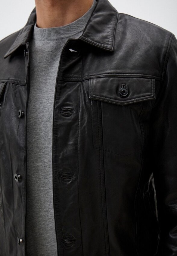 Куртка кожаная Jorg Weber