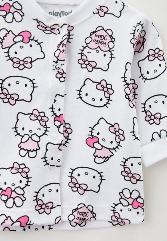 Кардиган, боди, ползунки и шапочка PlayToday