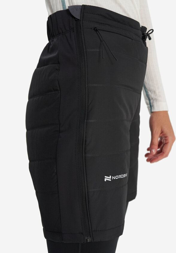 Шорты утепленные женские Nordski Hybrid Pro 2.0, Черный