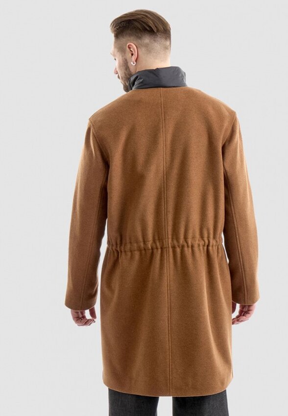 Пальто однобортное Энсо