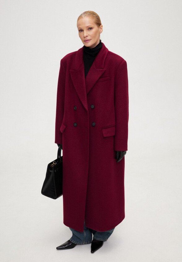 Пальто двубортное SashaOstrov