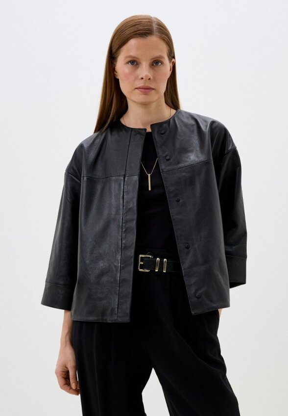 Куртка кожаная Снежная Королева