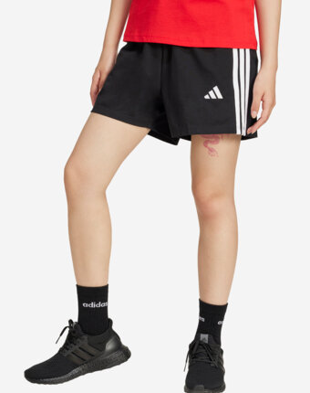 Шорты женские adidas 3-Stripes, Черный женщинам