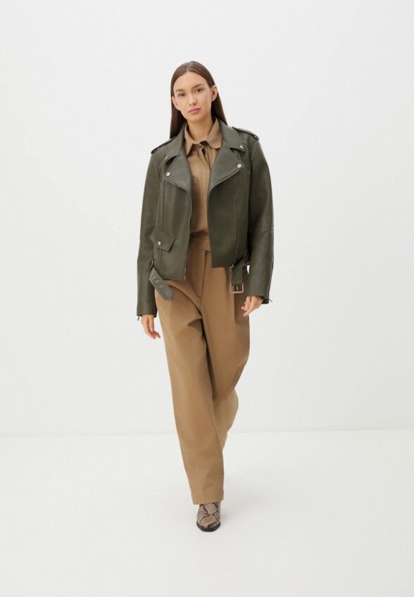 Куртка кожаная Maison David