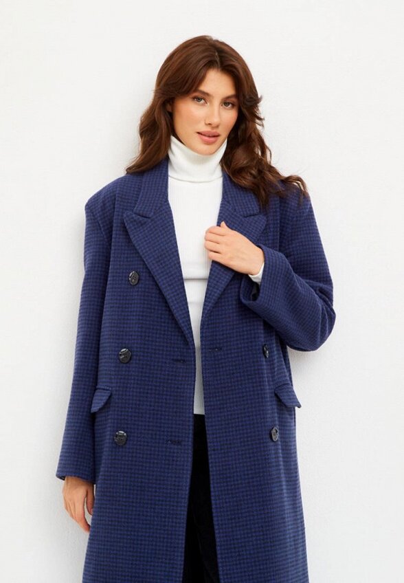 Пальто двубортное Droid&I