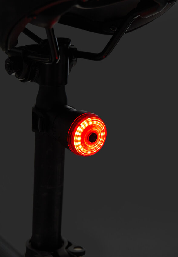 Фонарь велосипедный задний Cyclotech CRL-S, Черный