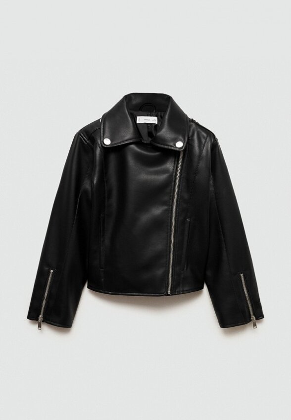 Куртка кожаная Mango Kids