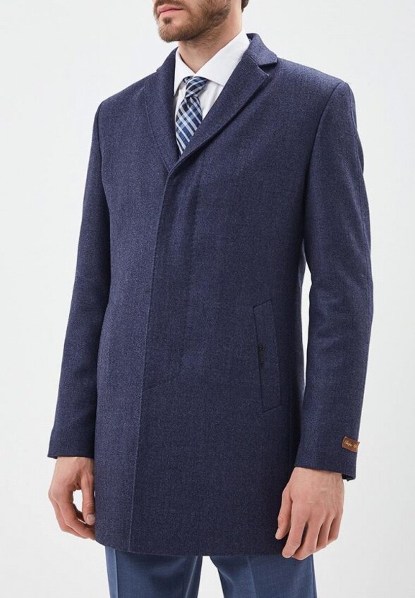 Пальто однобортное Bazioni