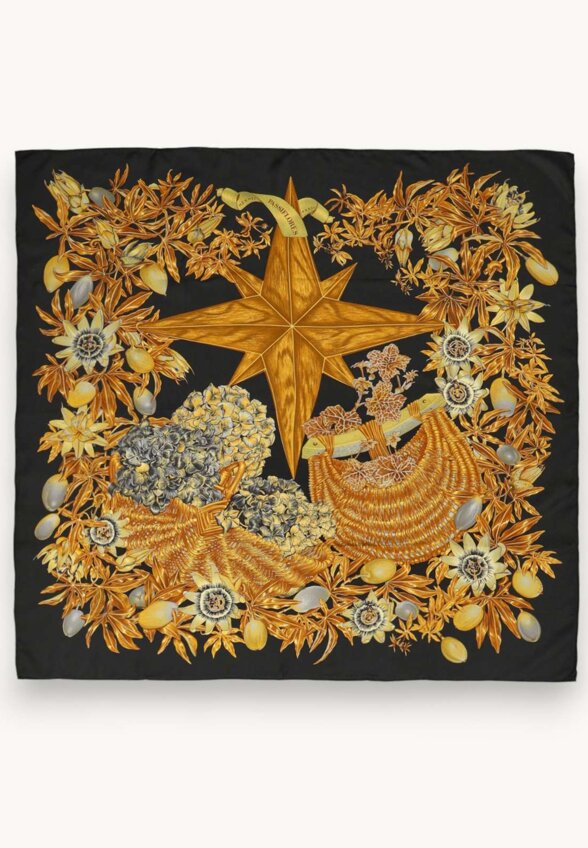 Hermes Silk Scarf