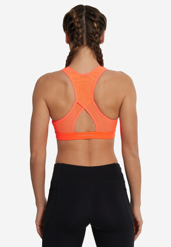 Топ бра спортивный PUMA 4 Keeps Run, Красный