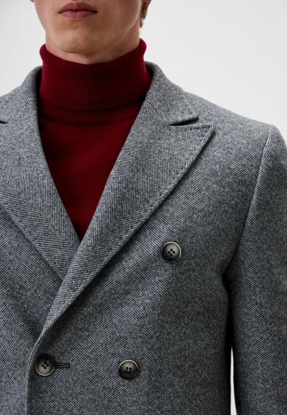 Пальто двубортное Berkytt