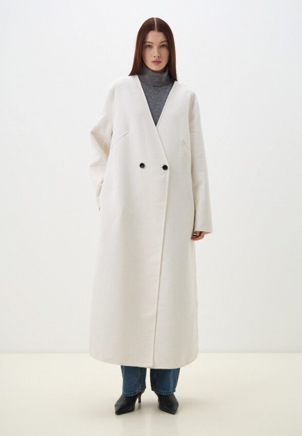 Пальто двубортное 7Dots