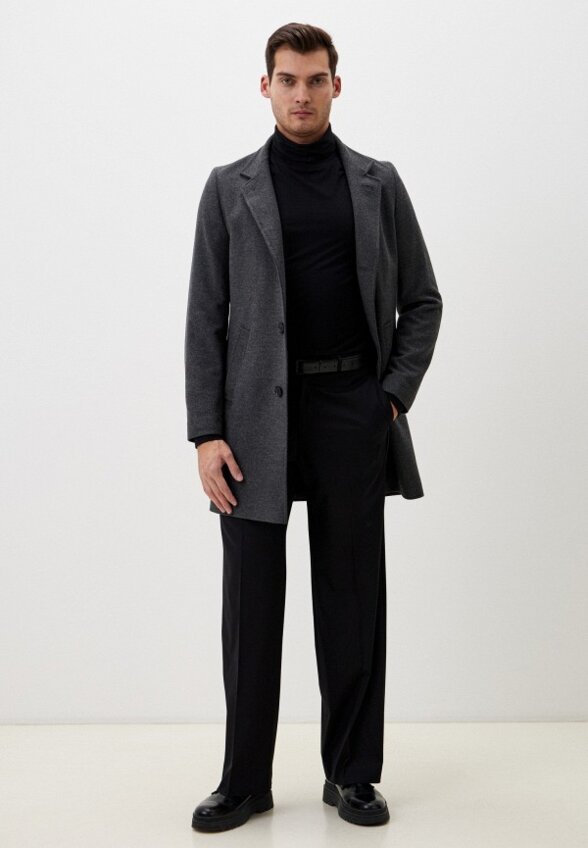 Пальто однобортное Sinar