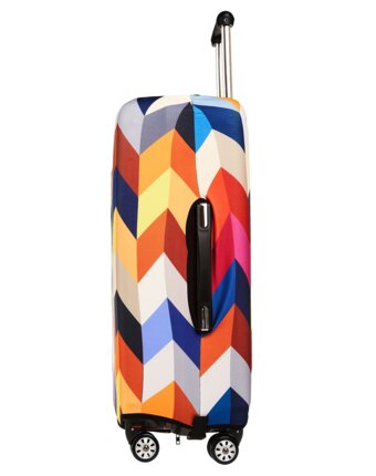 Др.Коффер LC-007M multi чехол для чемодана женщинам