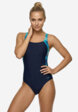 Купальник слитный женский Speedo Print Luna, Синий3  - превью